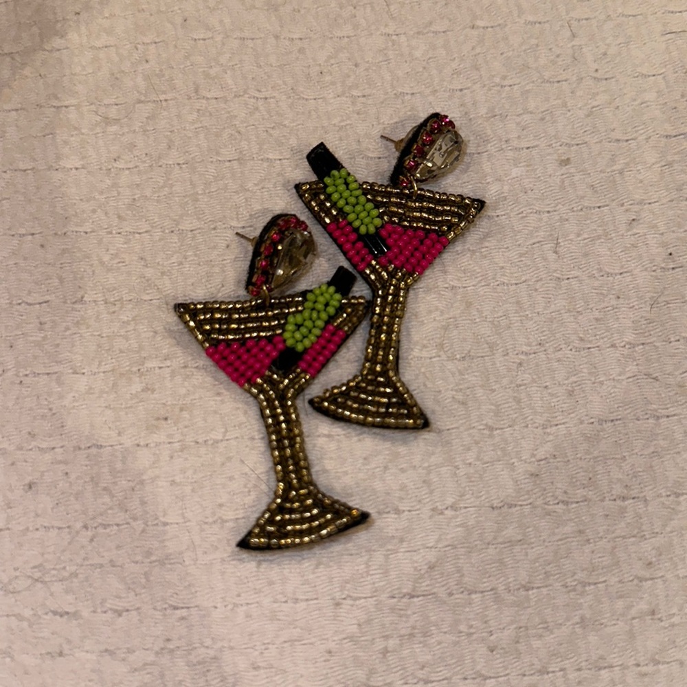 Martini earrings